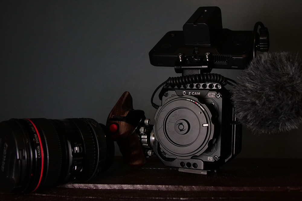 cinema camera and lenses