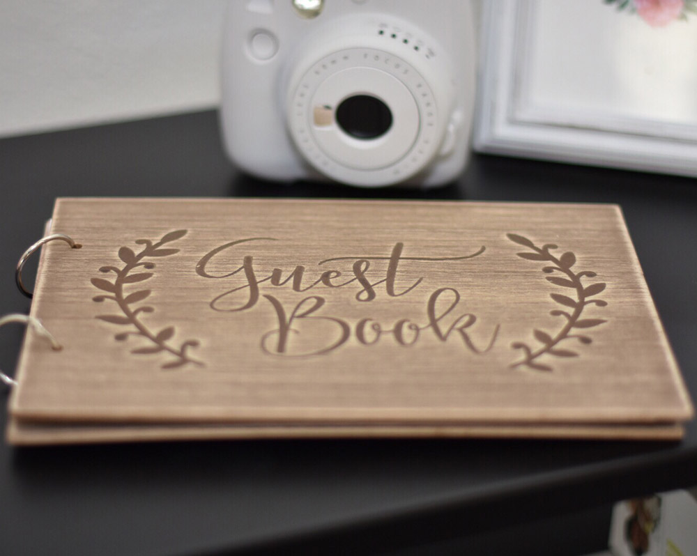 wedding guest book