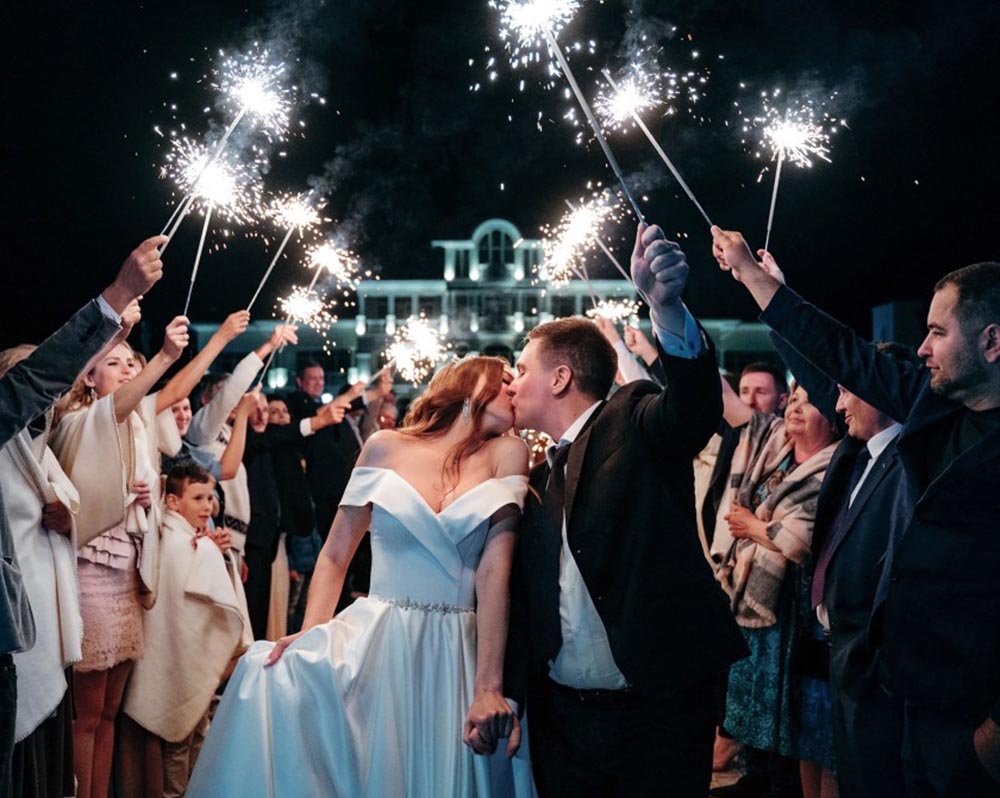 long sparklers are essential for sparkler send off success